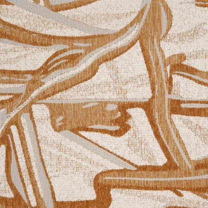 Vitali Copper Throw Pillow