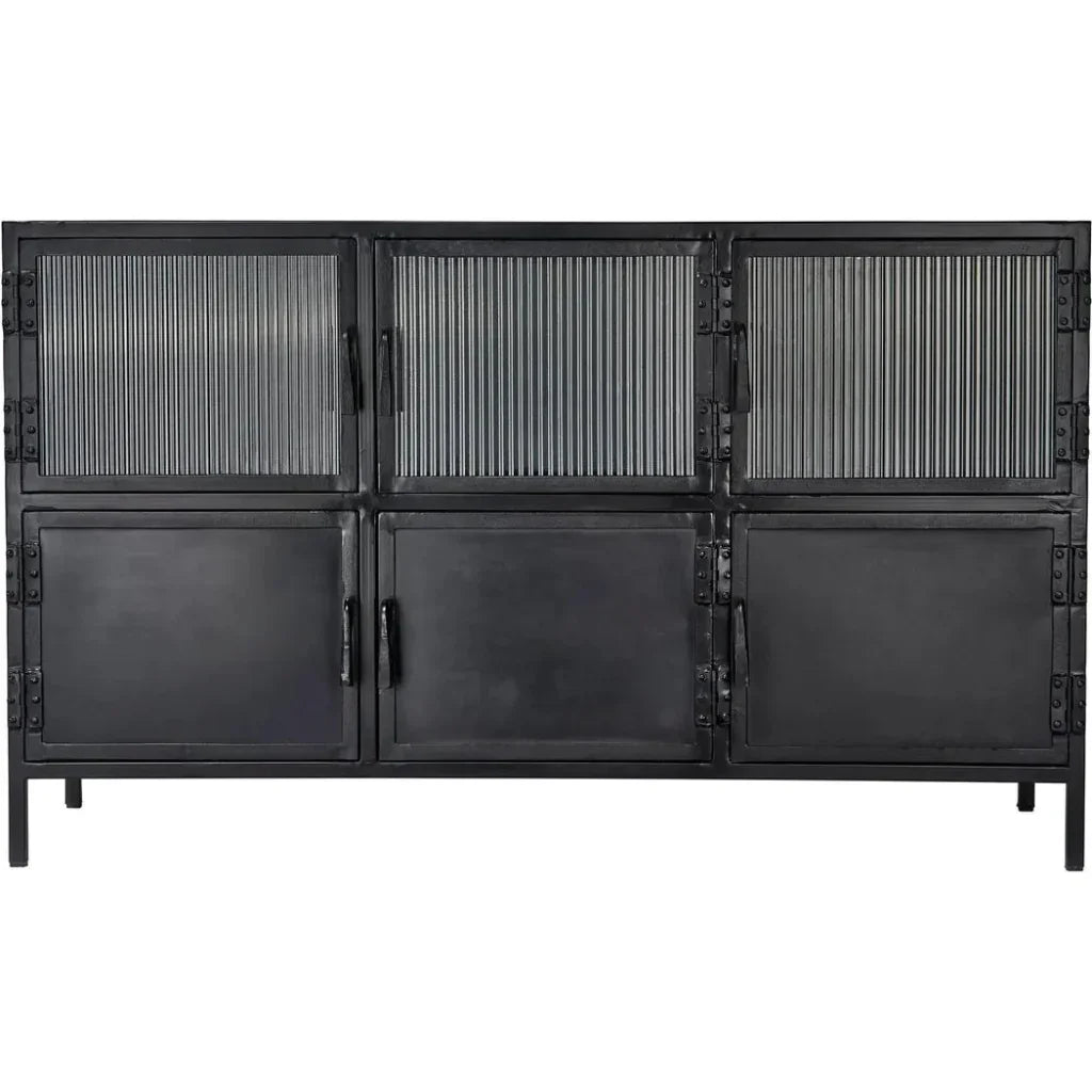 Vitrino 6 Door Console - LOOMLAN - Jamie Young - Sideboards