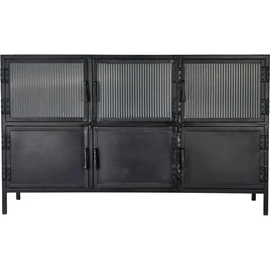 Vitrino 6 Door Console - LOOMLAN - Jamie Young - Sideboards