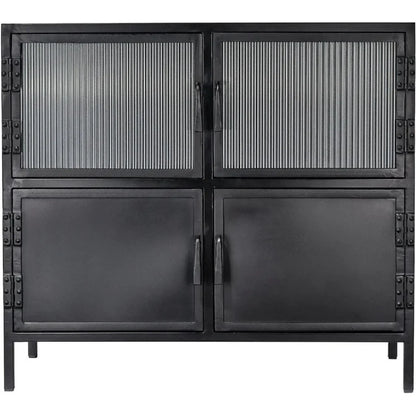 Vitrino 4 Door Side Table - LOOMLAN - Jamie Young - Side Tables