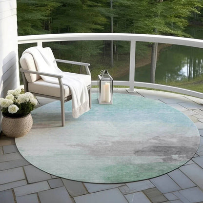 Vivara Blue Washable Indoor - Outdoor Rug - LOOMLAN - LOOMLAN Rugs - Outdoor Rugs