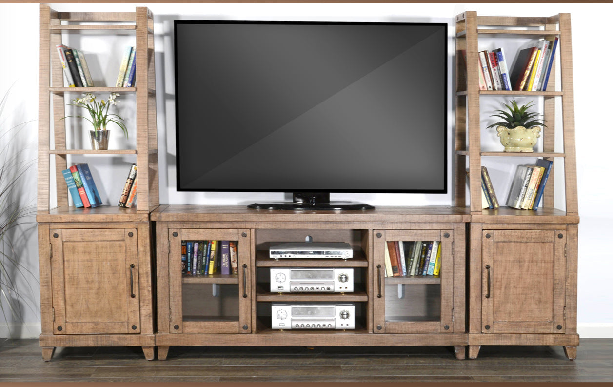 Vivian Natural Wooden Media Console