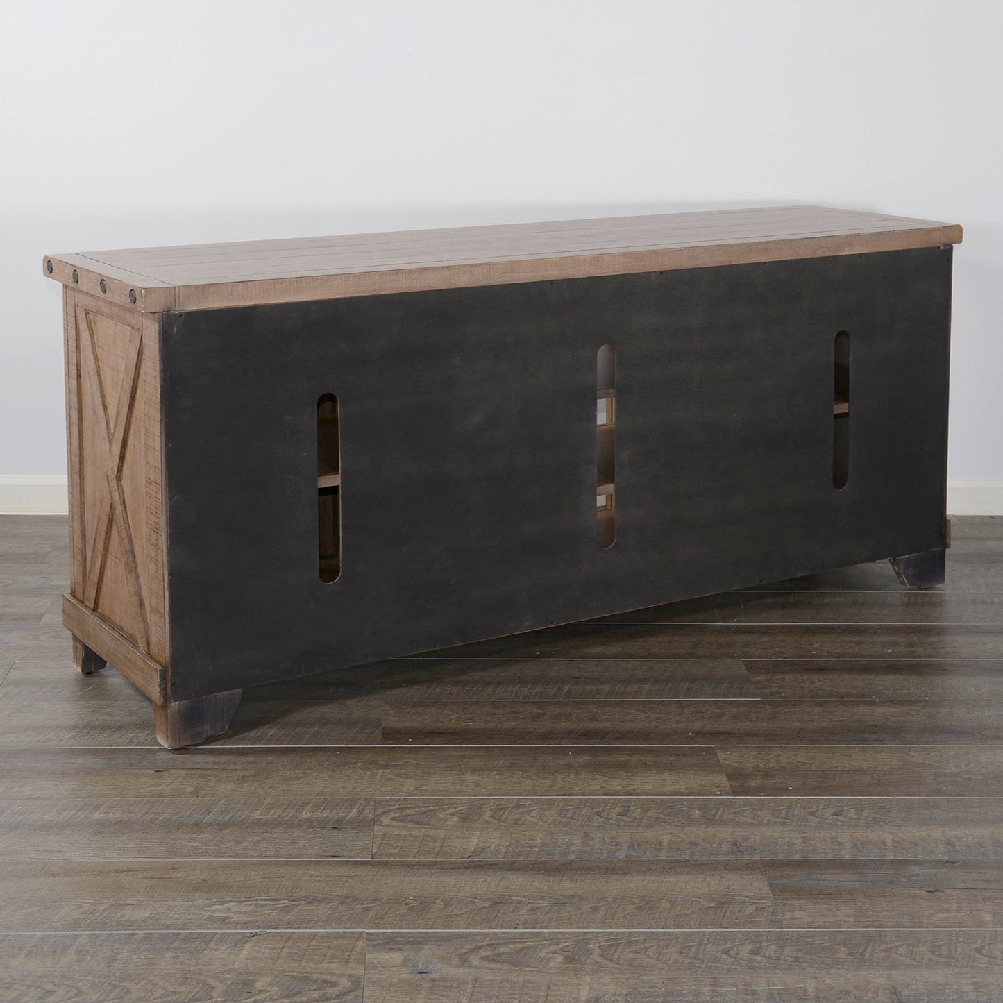 Vivian Natural Wooden Media Console