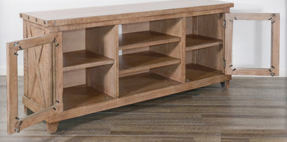 Vivian Natural Wooden Media Console