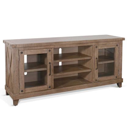 Vivian Natural Wooden Media Console