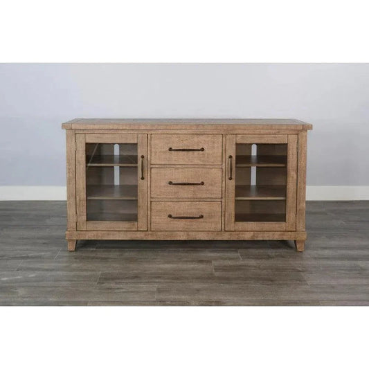 Vivian Server Light Brown - LOOMLAN - Sunny D - Sideboards