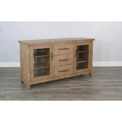 Vivian Server Light Brown - LOOMLAN - Sunny D - Sideboards