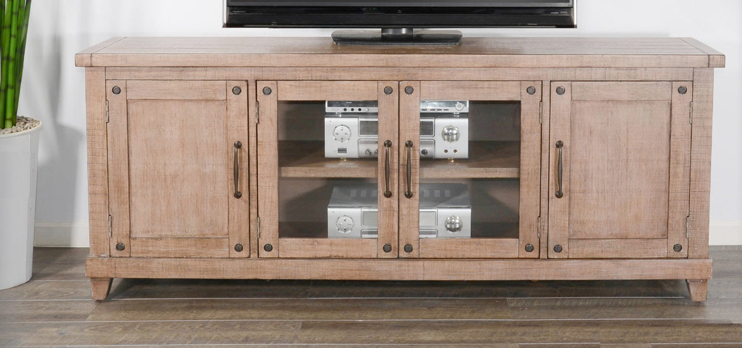 Vivian Wooden Modern Media Console