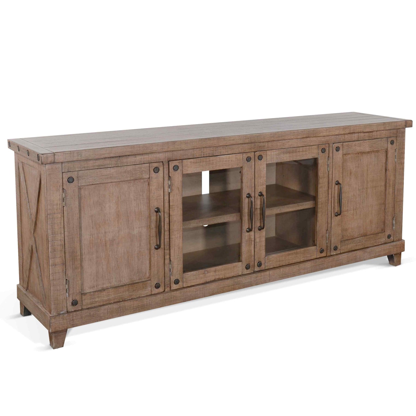 Vivian Wooden Modern Media Console