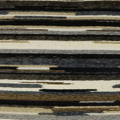 Vivid Grey stone Brown Grey Large Throw Pillow Insert - LOOMLAN - D.V. Kap - Throw Pillows