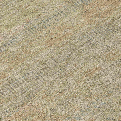 Viviennea Brown Washable Indoor - Outdoor Rug - LOOMLAN - LOOMLAN Rugs - Outdoor Rugs