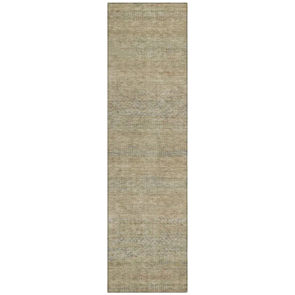 Viviennea Brown Washable Indoor - Outdoor Rug - LOOMLAN - LOOMLAN Rugs - Outdoor Rugs
