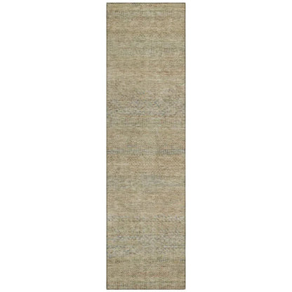 Viviennea Brown Washable Indoor - Outdoor Rug - LOOMLAN - LOOMLAN Rugs - Outdoor Rugs
