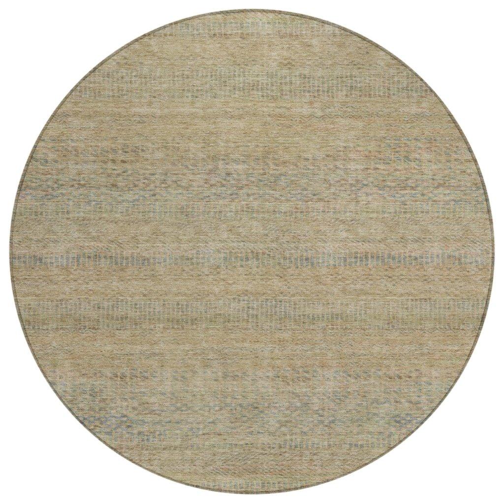 Viviennea Brown Washable Indoor - Outdoor Rug - LOOMLAN - LOOMLAN Rugs - Outdoor Rugs