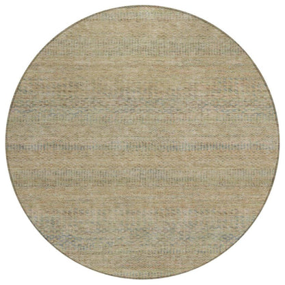 Viviennea Brown Washable Indoor - Outdoor Rug - LOOMLAN - LOOMLAN Rugs - Outdoor Rugs