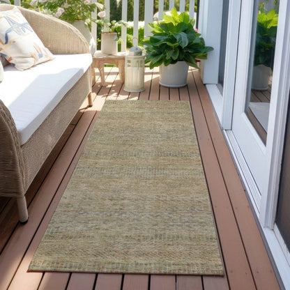 Viviennea Brown Washable Indoor - Outdoor Rug - LOOMLAN - LOOMLAN Rugs - Outdoor Rugs