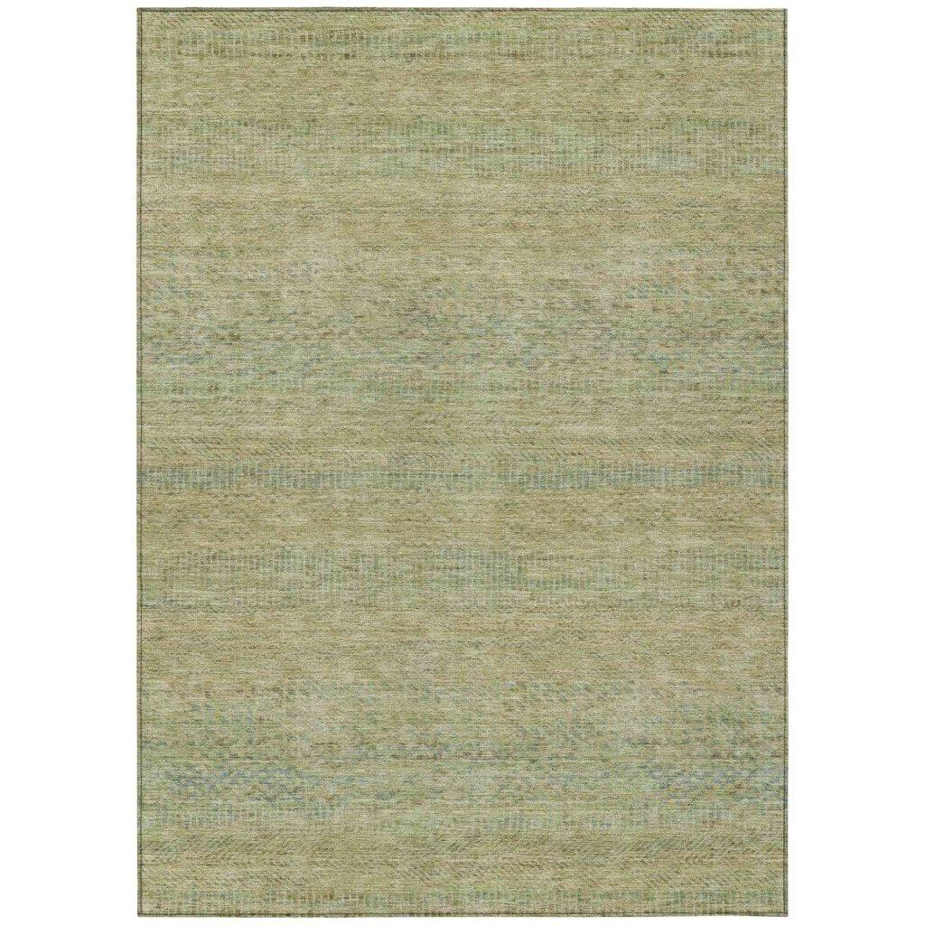 Viviennea Gold Washable Indoor - Outdoor Rug - LOOMLAN - LOOMLAN Rugs - Outdoor Rugs