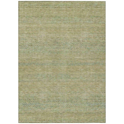 Viviennea Gold Washable Indoor - Outdoor Rug - LOOMLAN - LOOMLAN Rugs - Outdoor Rugs