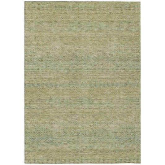 Viviennea Gold Washable Indoor - Outdoor Rug - LOOMLAN - LOOMLAN Rugs - Outdoor Rugs