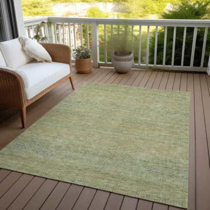 Viviennea Gold Washable Indoor - Outdoor Rug - LOOMLAN - LOOMLAN Rugs - Outdoor Rugs