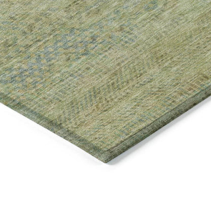 Viviennea Gold Washable Indoor - Outdoor Rug - LOOMLAN - LOOMLAN Rugs - Outdoor Rugs