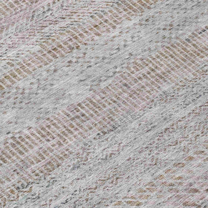 Viviennea Ivory Washable Indoor - Outdoor Rug - LOOMLAN - LOOMLAN Rugs - Outdoor Rugs