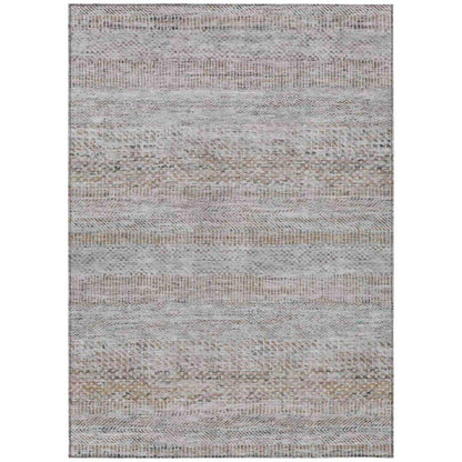 Viviennea Ivory Washable Indoor - Outdoor Rug - LOOMLAN - LOOMLAN Rugs - Outdoor Rugs