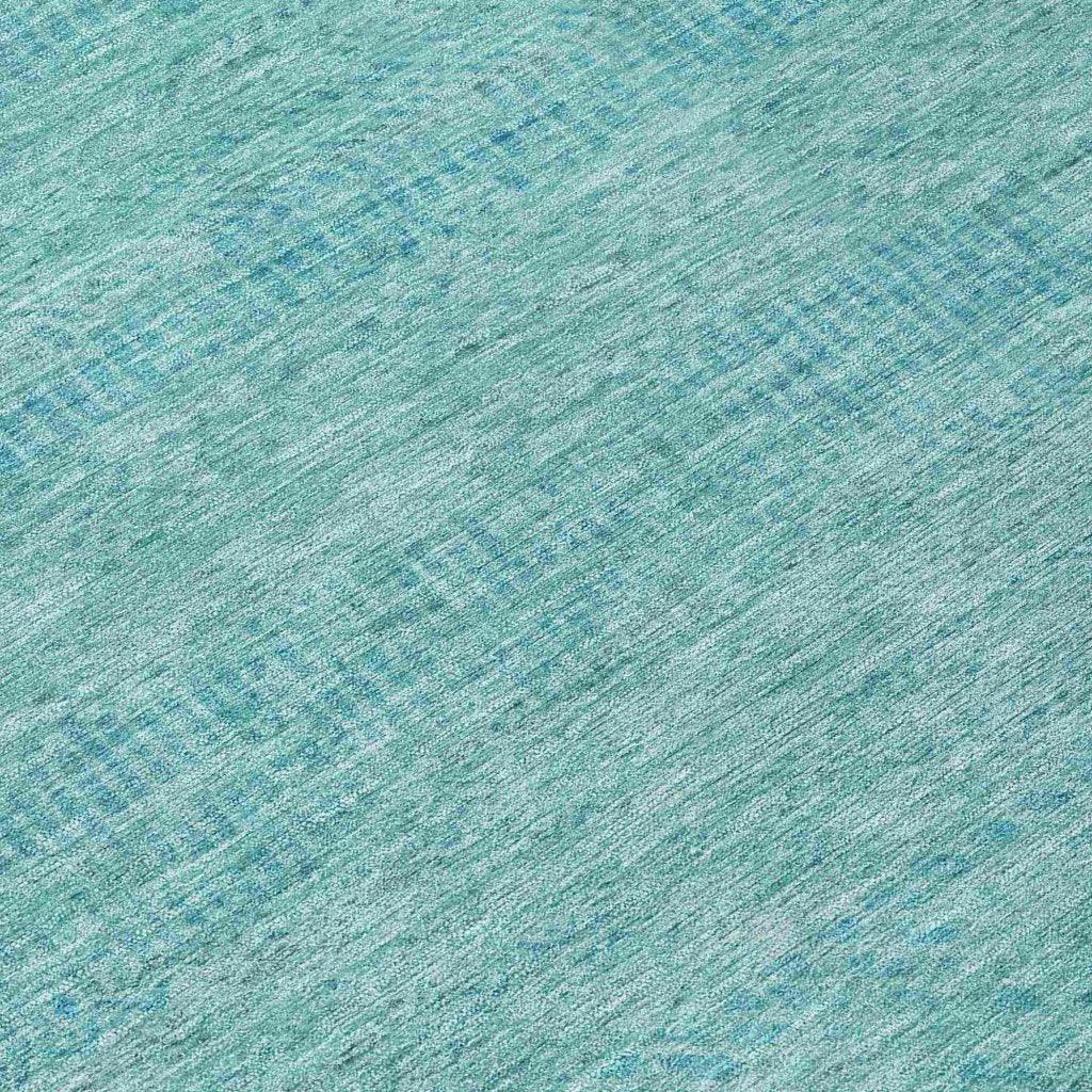 Viviennea Teal Washable Indoor - Outdoor Rug - LOOMLAN - LOOMLAN Rugs - Outdoor Rugs