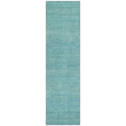 Viviennea Teal Washable Indoor - Outdoor Rug - LOOMLAN - LOOMLAN Rugs - Outdoor Rugs