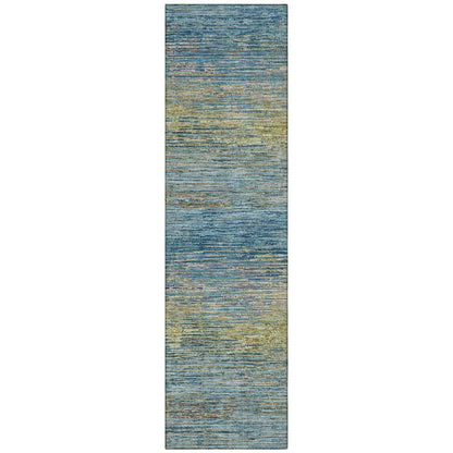 Viya Blue Washable Indoor - Outdoor Rug - LOOMLAN - LOOMLAN Rugs - Outdoor Rugs