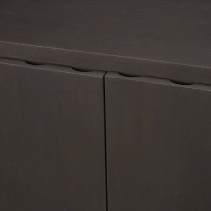 Wagner Wooden Arched Accent Cabinet