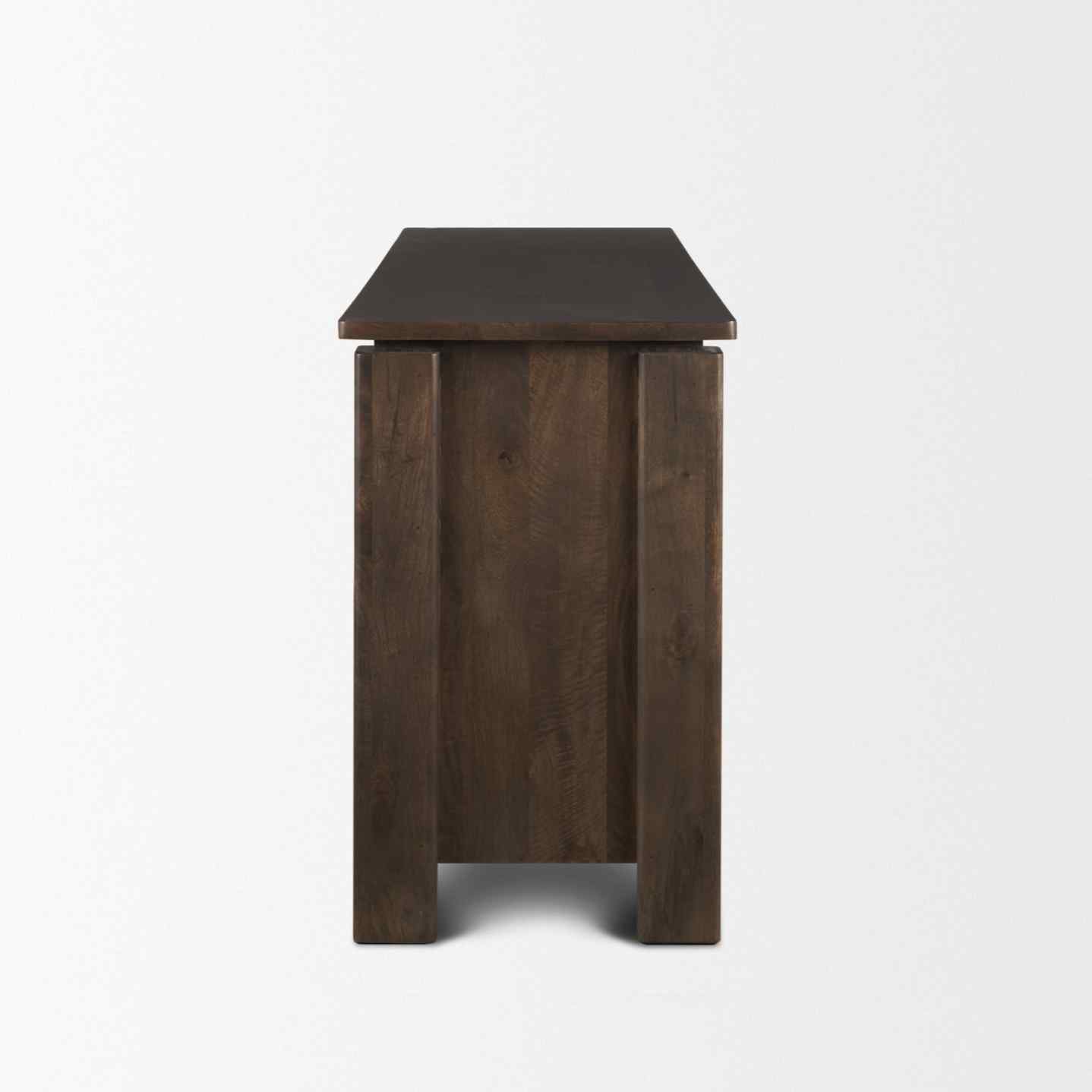 Wallen Three Drawers Wood Sideboard