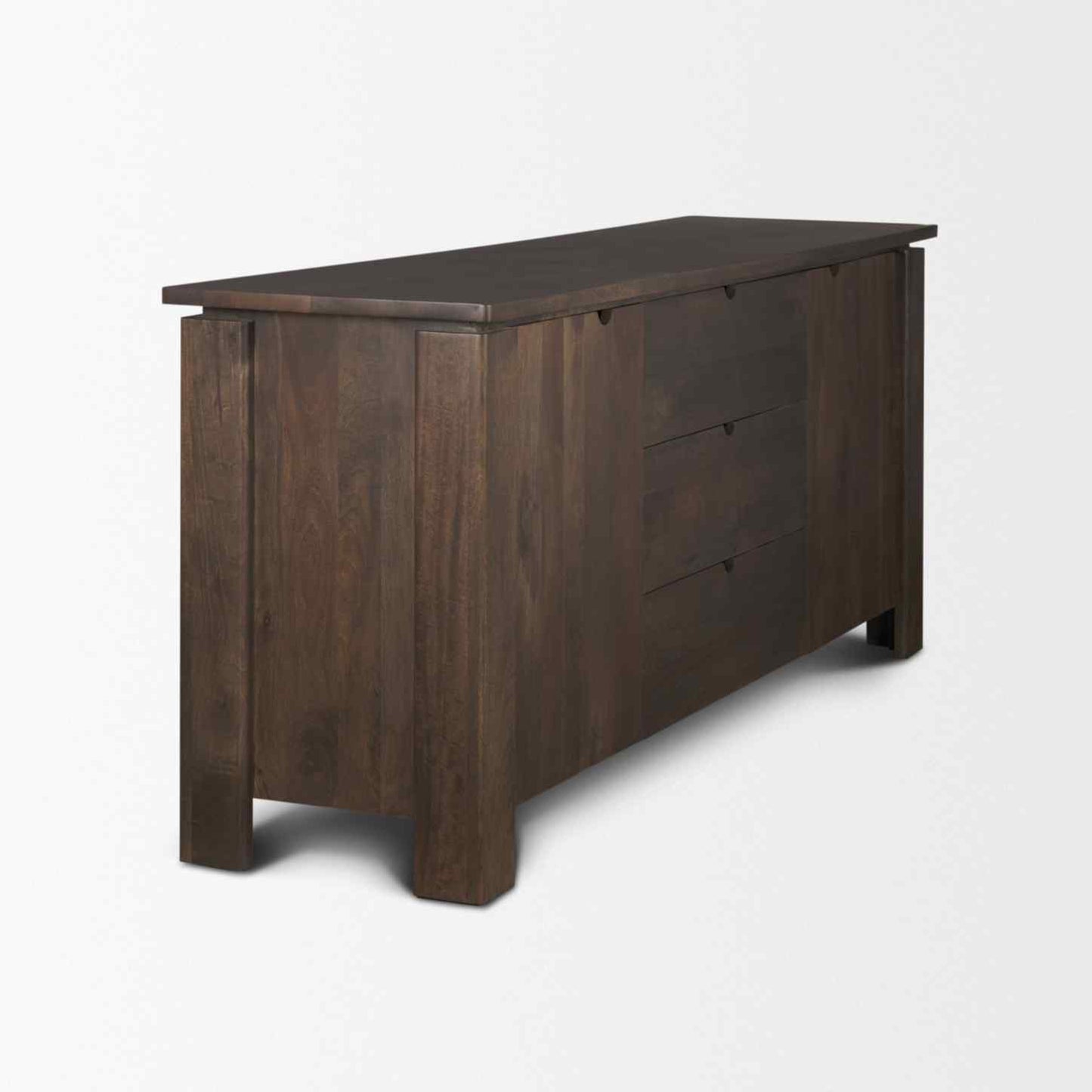 Wallen Three Drawers Wood Sideboard