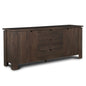 Wallen Three Drawers Wood Sideboard