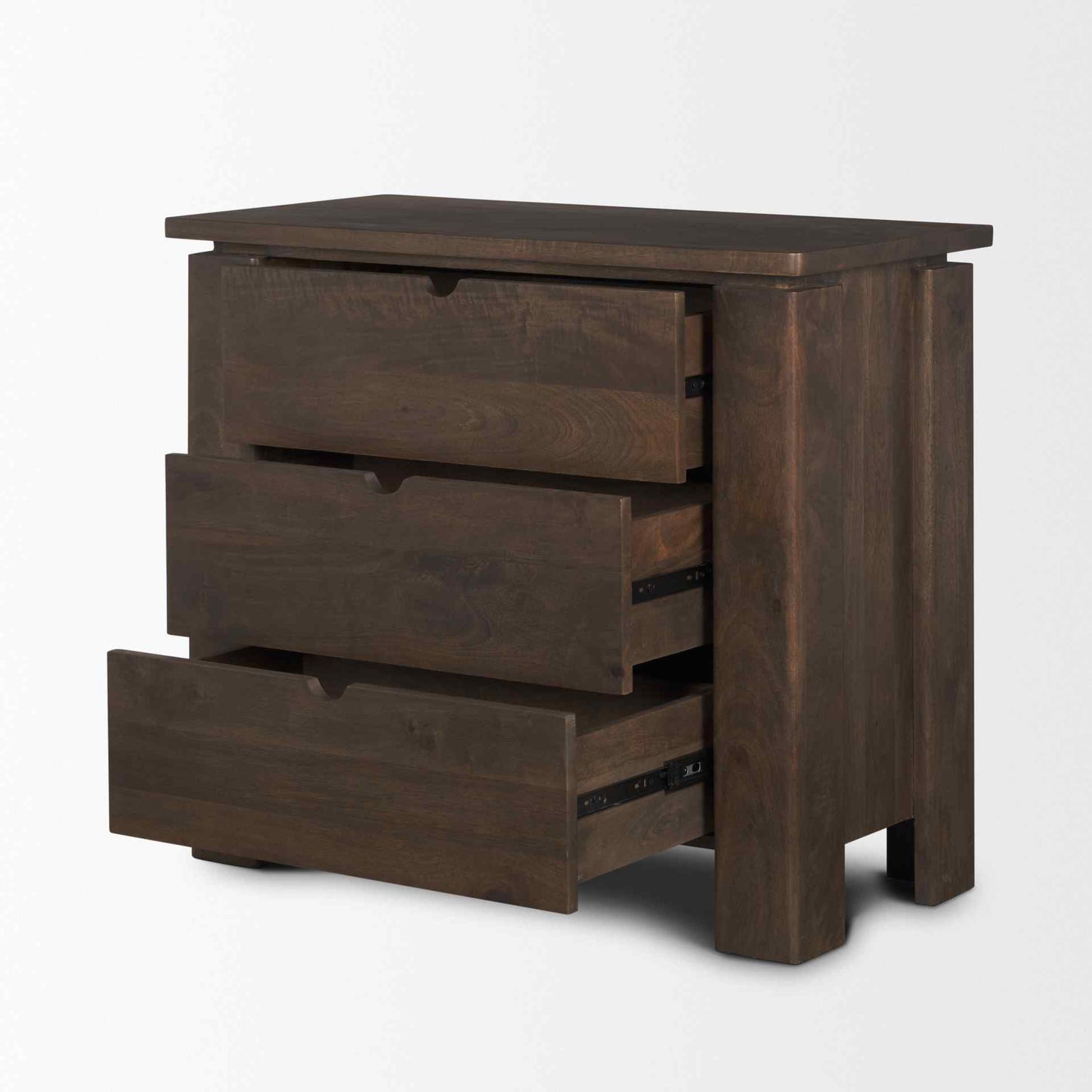 Wallen Three Drawers Wooden Chest