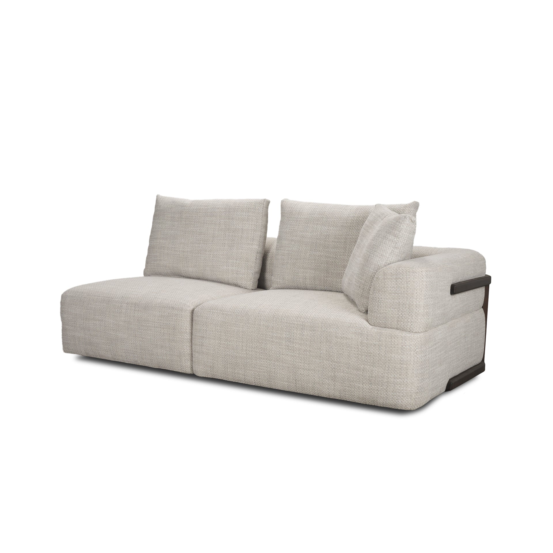 Warner Four Seater Sectional Sofa with Corner-Modular Sofas-Mercana-LOOMLAN