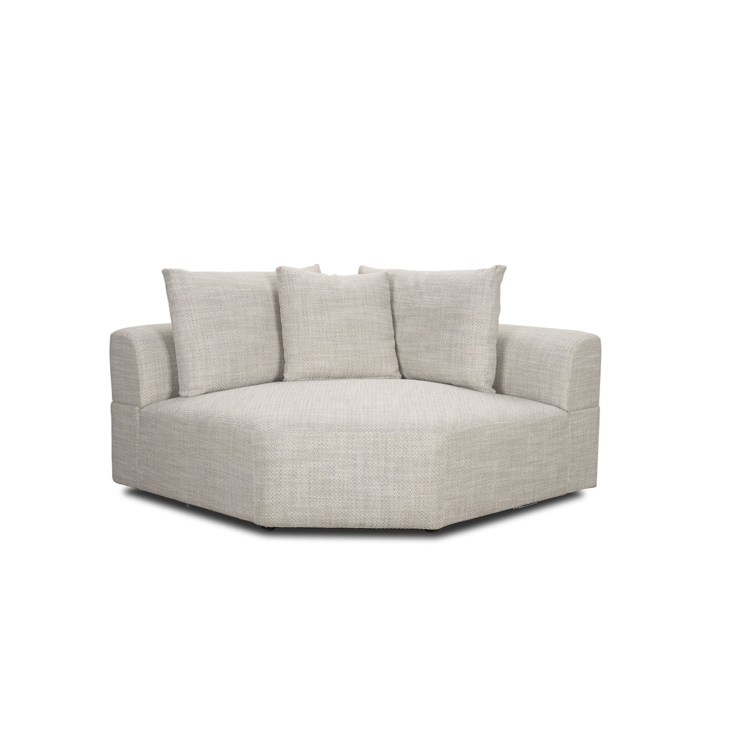 Warner Four Seater Sectional Sofa with Corner-Modular Sofas-Mercana-LOOMLAN
