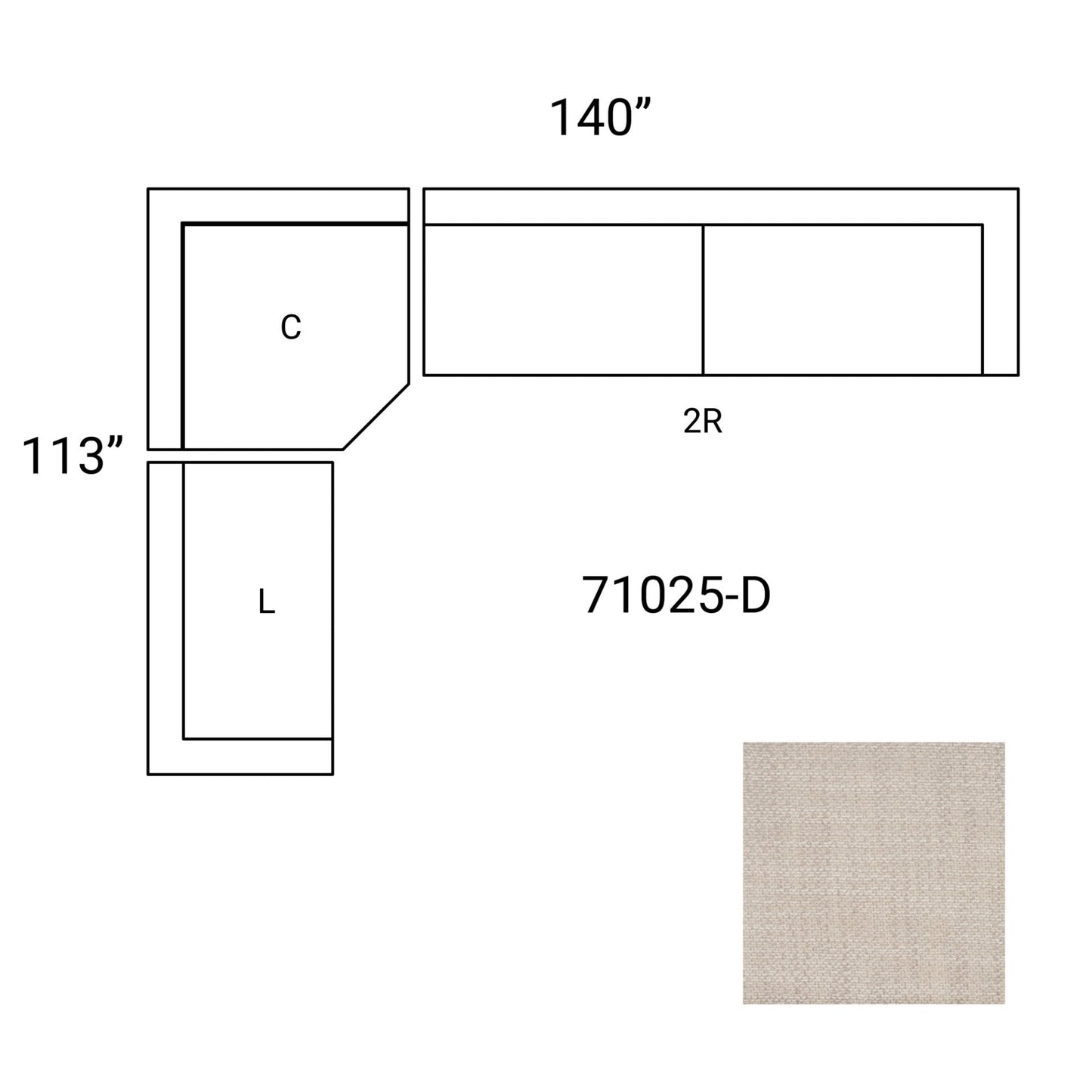Warner Performance Fabric Sectional Sofa-Modular Sofas-Mercana-LOOMLAN