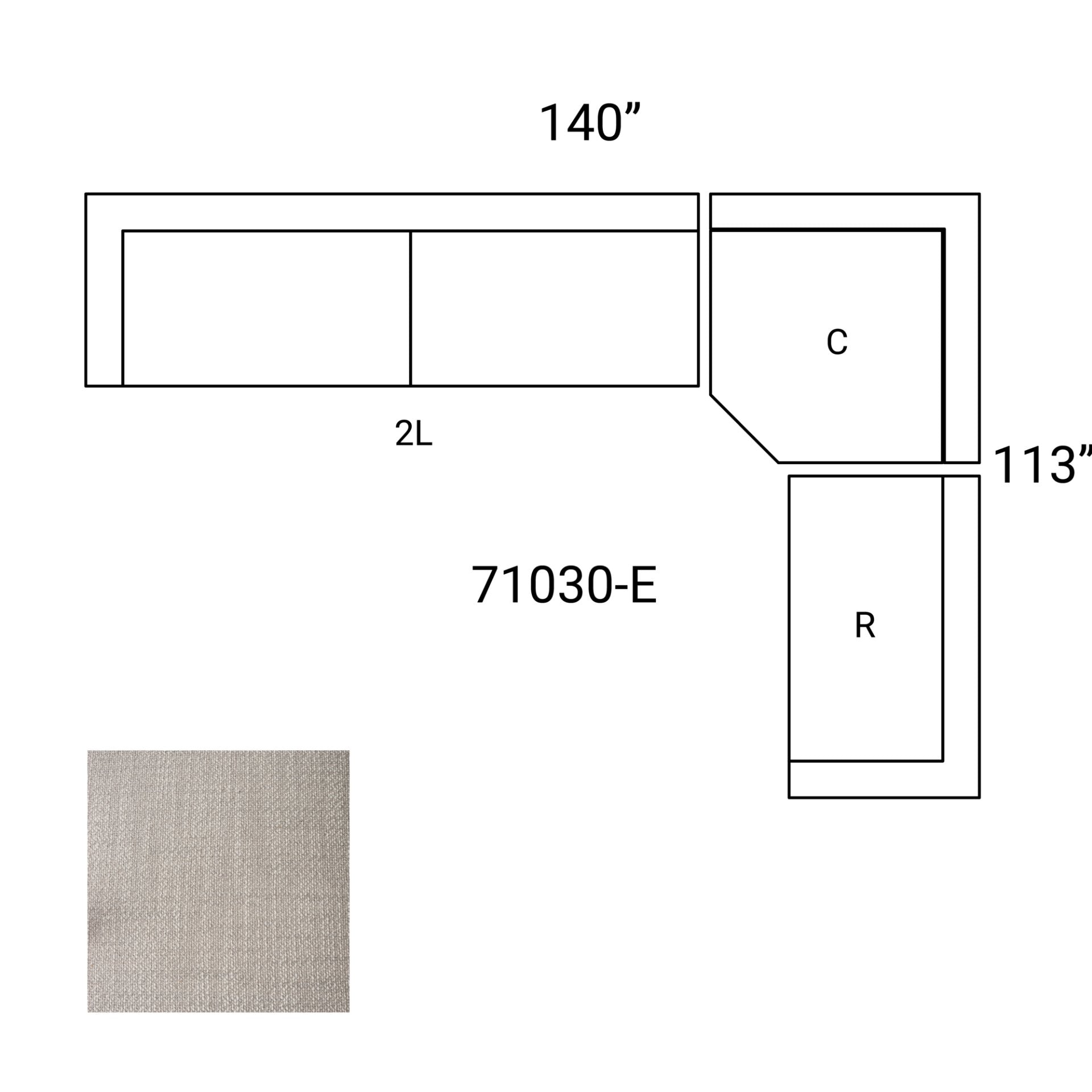 Warner Performance Fabric Sectional Sofa-Modular Sofas-Mercana-LOOMLAN