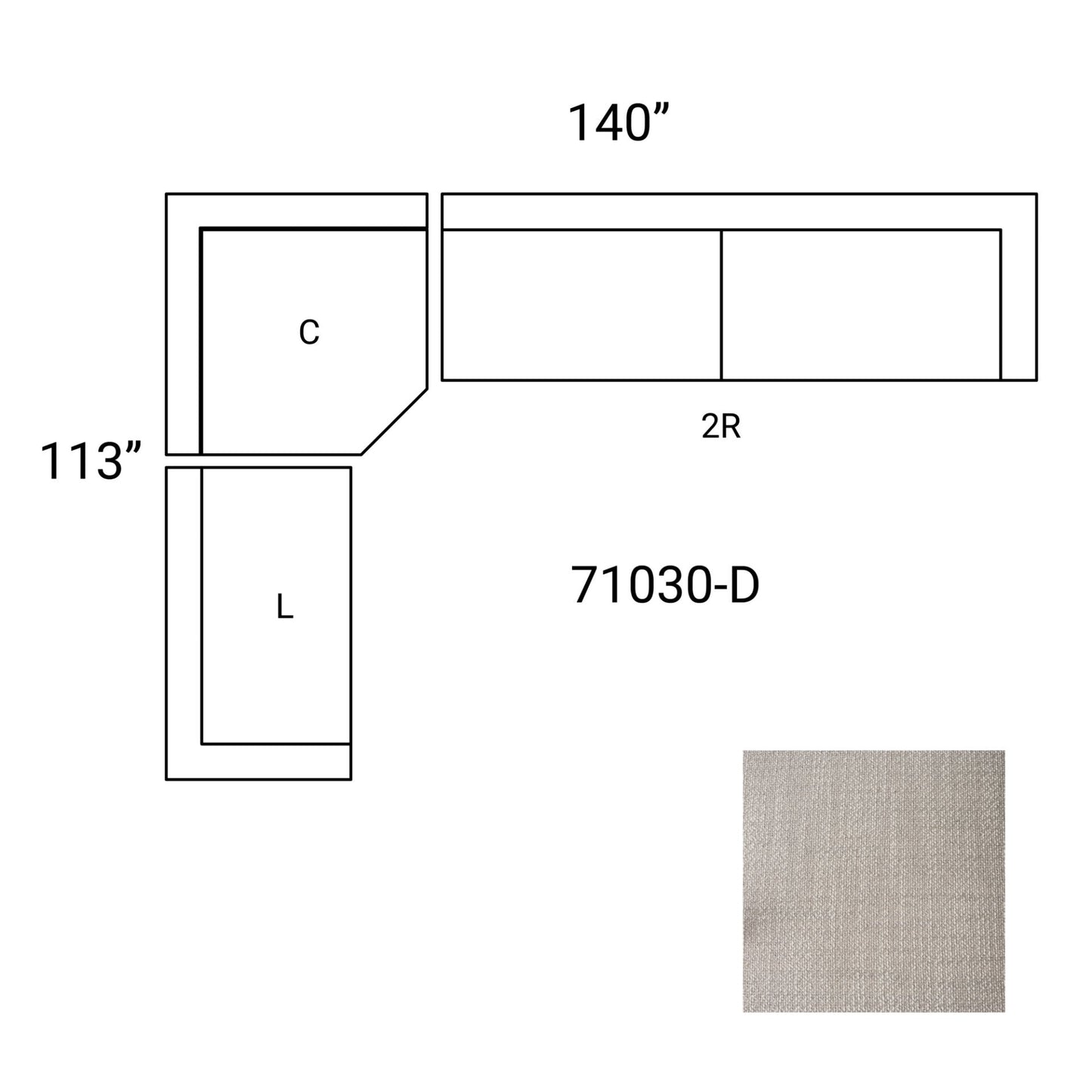 Warner Performance Fabric Sectional Sofa-Modular Sofas-Mercana-LOOMLAN