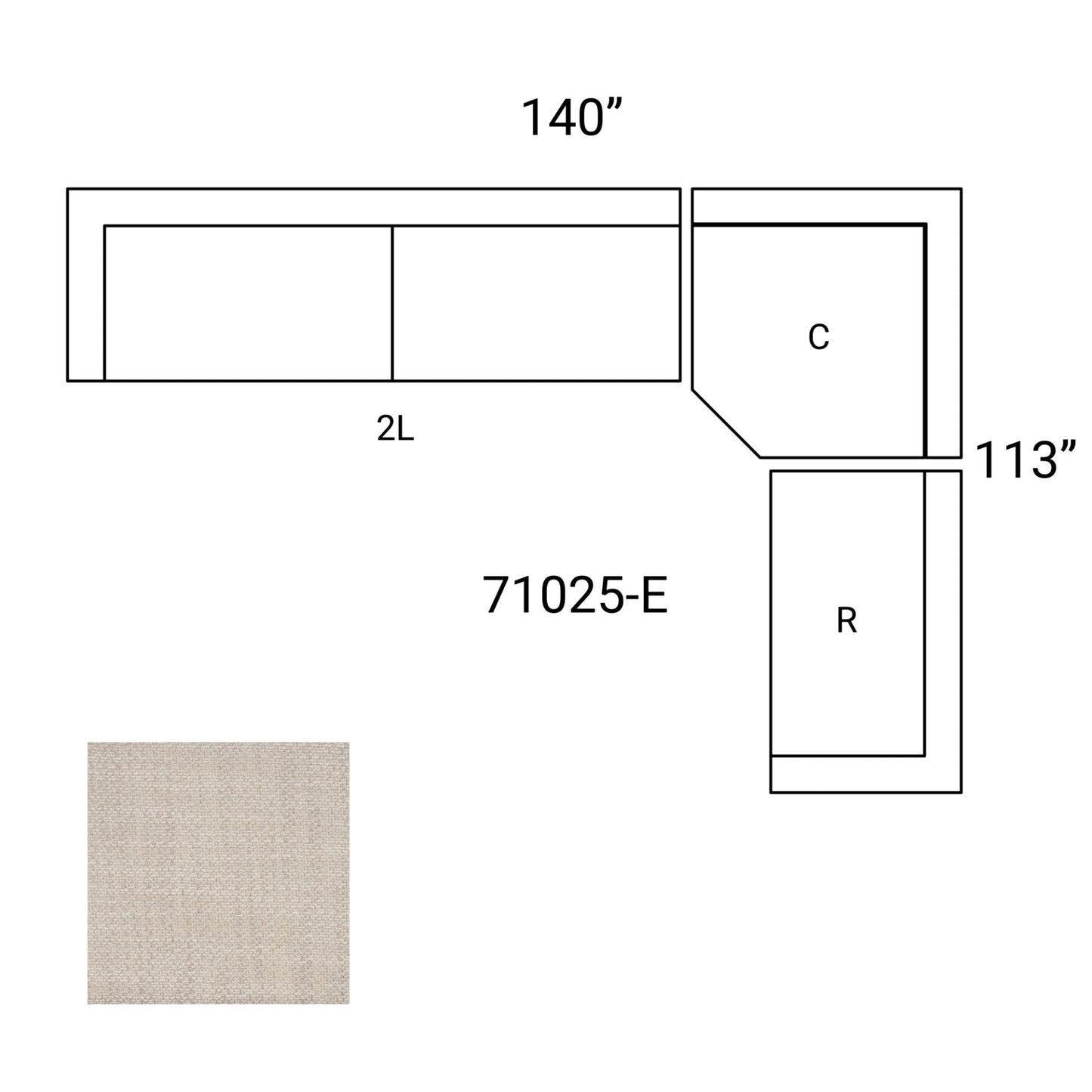 Warner Performance Fabric Sectional Sofa-Modular Sofas-Mercana-LOOMLAN