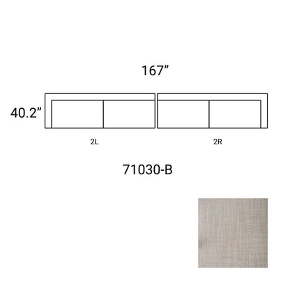 Warner Performance Fabric Sofa Set