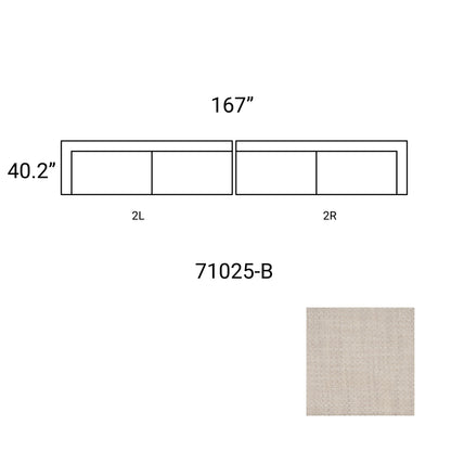 Warner Performance Fabric Sofa Set