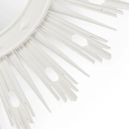 Wasden White Lacquer Wall Mirror - LOOMLAN - Chelsea House - Wall Mirrors