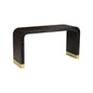 Waterfall Raffia Covered Console Table - LOOMLAN - Chelsea House - Console Tables