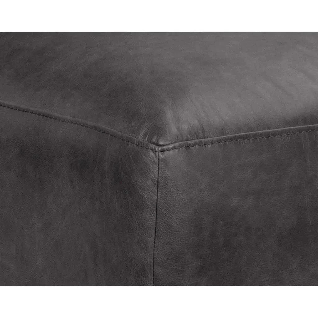 Watson Leather Modular Armless Chair-Modular Sofas-SUNPAN-LOOMLAN