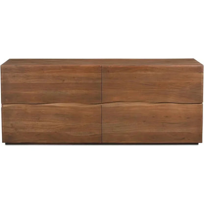 Watson Wood Brown 4 Drawer Dresser - LOOMLAN - Moe's Home - Dressers