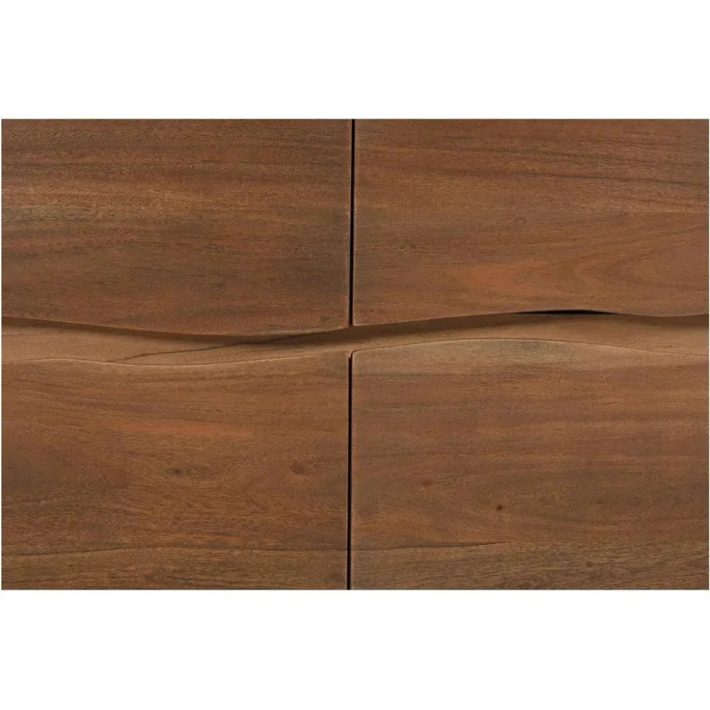 Watson Wood Brown 4 Drawer Dresser - LOOMLAN - Moe's Home - Dressers