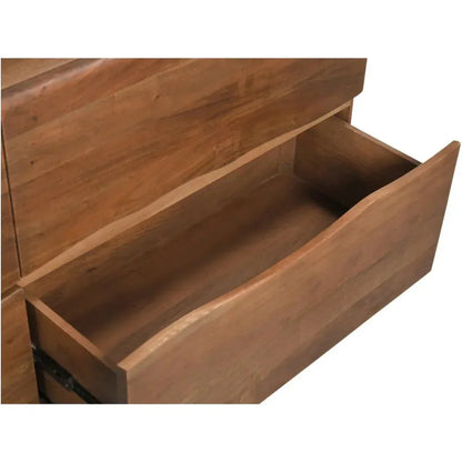 Watson Wood Brown 4 Drawer Dresser - LOOMLAN - Moe's Home - Dressers