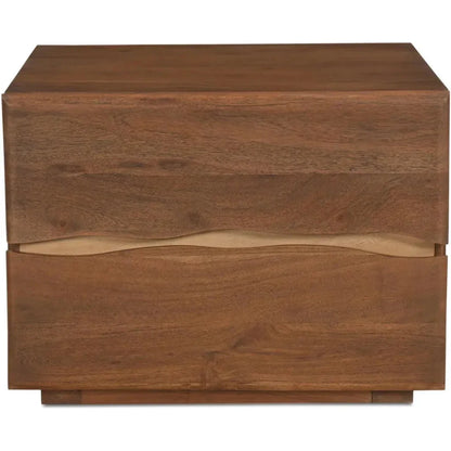 Watson Wood Brown Nightstand - LOOMLAN - Moe's Home - Nightstands